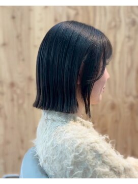 メルシー 福岡天神店(Merci) 切りっぱなしボブ/ラインボブ/内巻きボブ/前下がりボブ/レイヤー