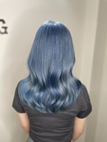 ヘアーデザインルアナ(Hair design Luana.)&nbsp;アイスブルーカラー