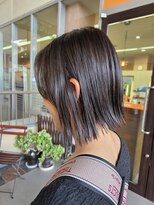 エイム ヘアメイク 横川店(eim HAIR MAKE)&nbsp;美還元カラーで艶とおさまり◎タッセルボブ