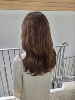 アトレ 福岡大名店(attrait)&nbsp;セミロング×透明感のあるブラウンカラー