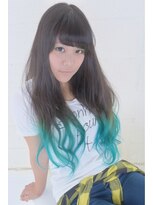 ハピア(HAPPIA) グラデ ブルー