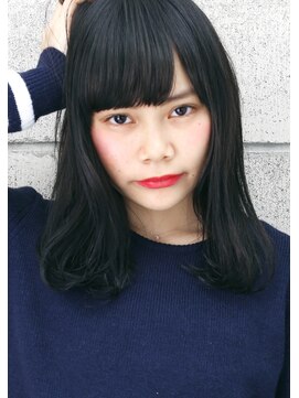 ヘアサロン ガリカ 表参道(hair salon Gallica) ☆ ブラックグレージュ ＆ 毛束感 ☆ ナチュラル medium ☆