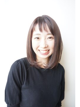 ブス 大畑店(BUSU) ショートバング・ツヤミディアム