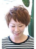 ルーミス バズヘアー(Loomis Buzzhair)&nbsp;ウルフ風ショートレイヤー