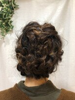 シフォン(Chiffon)&nbsp;編み込みアップヘア