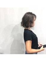 エヌ(N)&nbsp;N/92co. シアライト×切りっぱなしボブ