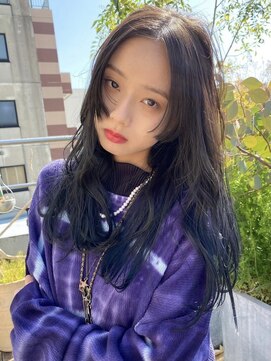 フェブ(fev) 【fev_riku】ダブルライン×ネイビーブルー