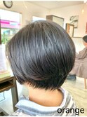 【orange大分賀来】前下がりグラデーションショートボブ