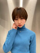 ノイズ オオサカ(NOISM)&nbsp;大人可愛いショートカット　前髪ありショート