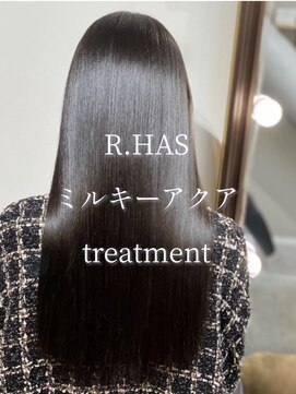 アールサロンギンザ(Rr SALON GINZA) R.HASミルキーアクアtreatment