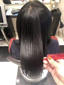 アース 富谷店(HAIR & MAKE EARTH) ストレートロング
