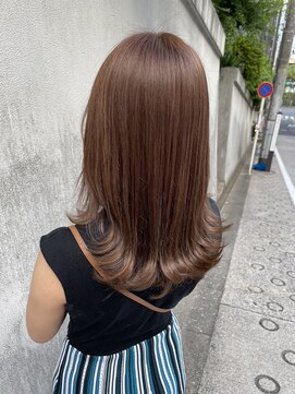 エムタニグチミュー(MTANIGUCHI Mieux) ブリーチなしの明るめベージュ♪