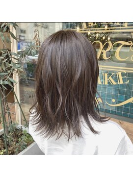 アース 大宮駅前店(HAIR&MAKE EARTH) ブリーチなしで作る透明感カラー