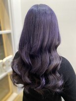 ラビス クローバー(Lovis clover)&nbsp;ダークバイオレット　ヘルシースタイル　ふんわりカール