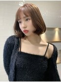内巻きも外ハネも可愛い韓国ボブタンバルモリ学割タッセルカット