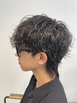 ニアウ 伊勢崎連取店(Niau)&nbsp;メンズウルフ波巻きスパイラルパーマ