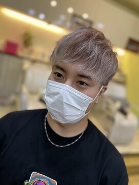 ボヌー(Bonheur) 初挑戦アッシュピンク！