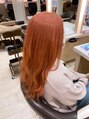 ピーディーヴィセオ 新さっぽろ店(PD VISEO) #オレンジ#ブリーチ1~2回