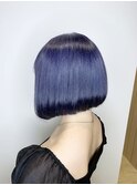 ボブ×ブルーラベンダー
