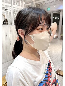 レイラバイアフロート 吉祥寺(Lila by afloat) 結んでも可愛いフェイスレイヤー/シースルーバング/おくれ毛