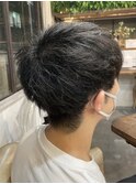 刈り上げふわマッシュ