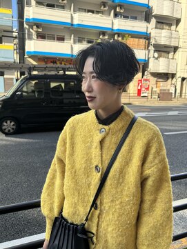 エリス キョウバシ(Eliss) センターパートスタイル