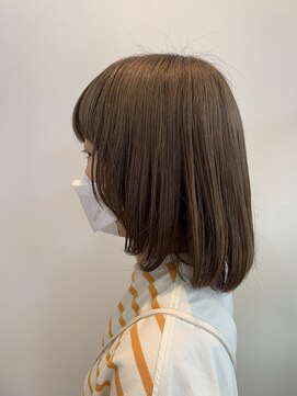 アメイジングヘアー 千歳店(AMAZING HAIR) マッシュボブ/グレージュカラー/ダブルカラー/ブリーチ/髪質改善