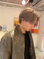 ルーム(Loom.)&nbsp;センターマッシュミルクティーカラー