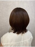大人かわいい外ハネくびレイヤー 髪質改善Tr＋夏カラー#1