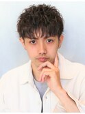 ナチュラルマッシュシャドウパーマ