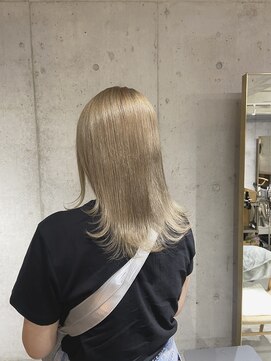 ニト(nito) ハイトーンカラー/ホワイトベージュ/ホワイトカラー