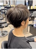 40代50代60代白髪マッシュショートボブ大人美人くびれ髪質改善