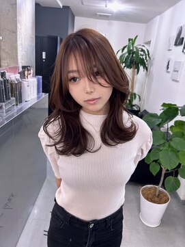 キング 高槻(K!ng) 縮毛矯正髪質改善ハイライトレイヤーカット高槻美容室エクステ