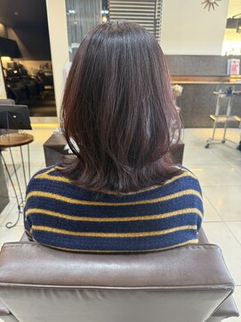 フォルテ 草薙店 くびれボブ 暖色カラー 西村ひより