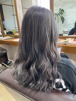 ラ メール ヘア デザイン(La mer HAIR DESIGN) 透明感ラベンダーグレージュ