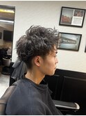 スパイキーショート/メンズパーマ/ショート/barber/理容室/床屋