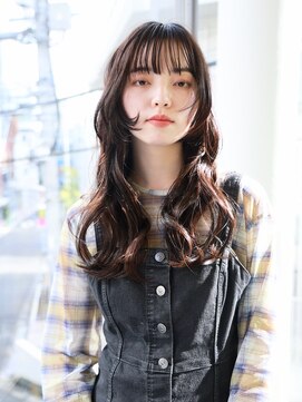 エムスラッシュ 表参道(M.SLASH) ロングウルフ/ロングレイヤー/シースルーバング/抜け感/表参道