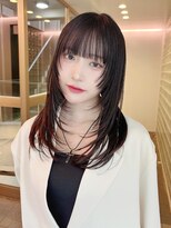 フィルムス 表参道(FILMS)&nbsp;ココアベージュ/黒髪/クラゲヘアー/オリーブグレー/ボブ/表参道