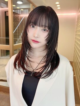 フィルムス 表参道(FILMS) ココアベージュ/黒髪/クラゲヘアー/オリーブグレー/ボブ/表参道