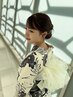 浴衣着付＋ヘアセット12100