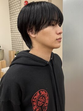 パークレーン アイス イヴェン(park lane ICI yeven) 10代20代夏★透明感メンズシースルーマッシュ◎韓国風小顔