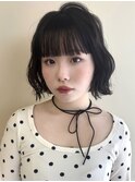 >>ボブでウェーブ巻き♪♪