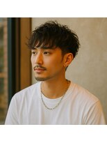 スープレックス ヘアーデザイン(SOUPREX HAIR DESIGN)&nbsp;SOUPREX大人メンズ　ニュアンスパーマ　20代 30代 40代　学割