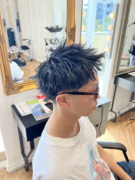 コワファースト させぼ五番街店(COIFF1RST) テーパーフェード×アップバング☆