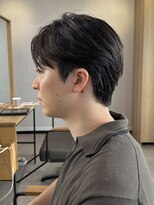 ノラ ギンザ(NORA GINZA) ダウンパーマニュアンスパーマセンターパートコンマヘア髪質改善