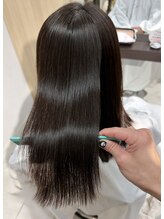 ティエラプラス(Tierra+) 【乾かすだけで美髪に】髪質改善ストレート