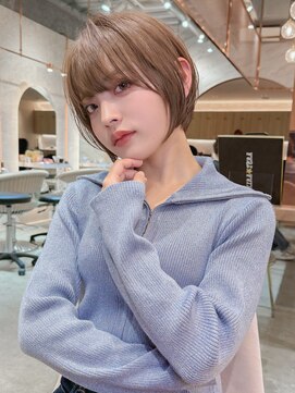 ロンド エスポワール 錦糸町(Lond espoir) □マロンベージュ/ショート/前髪/レイヤー髪質改善/30代40代50代