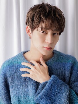 20代30代学生くせ毛風フェザーパーマショートa仙台愛子