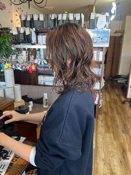 Bambi*ミディアム　ラフ　パーマ