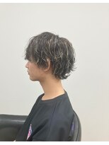 シエルクレール(Ciel Clair)&nbsp;波巻きパーマ×ハイライト